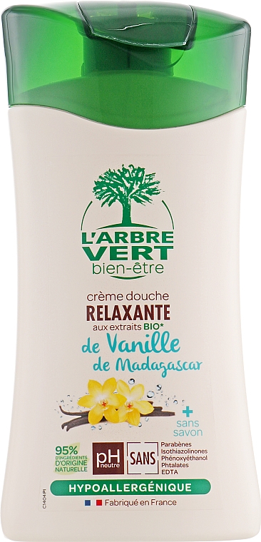 Duschcreme-Gel mit Vanille - L'Arbre Vert Cream Shower Gel — Bild N1