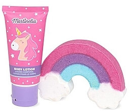 Düfte, Parfümerie und Kosmetik Set - Martinelia Little Unicorn Bath Bomb & Body Lotion (Badebombe 150g + Körperlotion 60ml) 