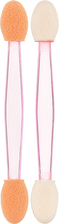 Doppelseitiger Lidschatten-Applikator SA-11, 8 cm 10 St. rosa - Silver Style — Bild N2