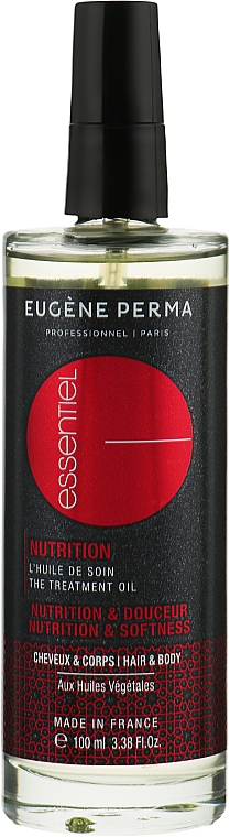 Pflegendes und revitalisierendes Haaröl - Eugene Perma Essentiel Nutrition Oil — Bild N1