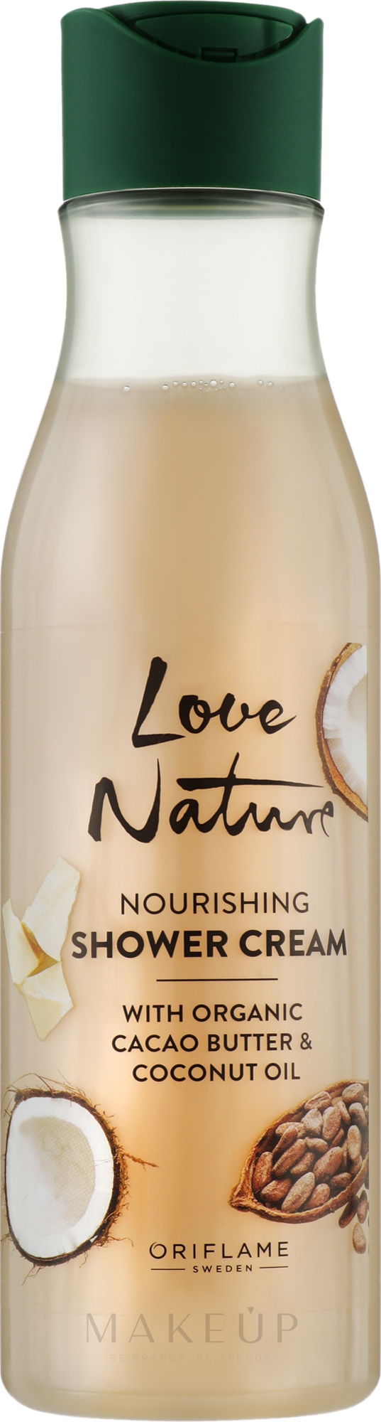 Duschcreme mit Kakaobutter und Kokos - Oriflame Love Nature Shower Cream — Bild 250 ml