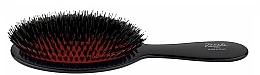 Haarbürste aus Nylon schwarz - Janeke Nylon Brush — Bild N1
