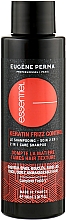 Shampoo für krauses, widerspenstiges und lockiges Haar mit Keratin - Eugene Perma Essentiel Keratin Frizz Control 2in1 Care Shampoo — Bild N1