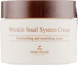 Anti-Aging Gesichtscreme mit Schneckenextrakt - The Skin House Wrinkle Snail System Cream — Bild N2