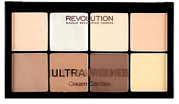 Konturierpalette für das Gesicht - Makeup Revolution HD Pro Cream Contour — Bild N1