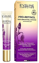 Lifting-Konzentrat für Augen und Augenlider mit Bakuchiol - Eveline Cosmetics Pro-Retinol 100% Bakuchiol Eye Strongly Lifting Concentrate — Bild N1