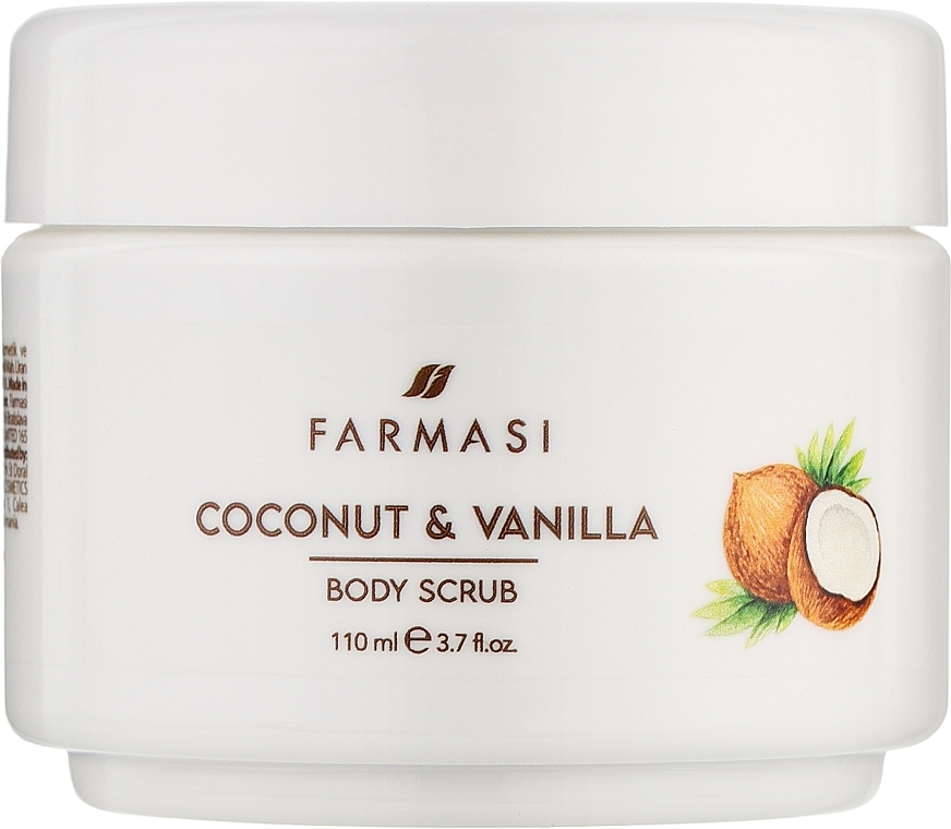 Körperpeeling mit Kokosnuss und Vanille  - Farmasi Coconut & Vanilla Body Scrub  — Bild N1