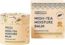 Parfümfreier Feuchtigkeitsbalsam für Gesicht und Körper - Delhicious Migh-Tea Moisture Multipurpose Balm Fragrance Free  — Bild N1