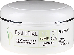 Düfte, Parfümerie und Kosmetik Feuchtigkeitsspendende Haarmaske für leichte Kämmbarkeit - Wella SP Essential Nourishing Mask
