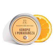 Düfte, Parfümerie und Kosmetik Körpermousse mit Hanf und Orange - Cztery Szpaki