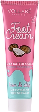 Düfte, Parfümerie und Kosmetik Regenerierende Fußcreme mit Sheabutter - Vollare De Luxe Foot Cream