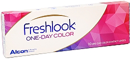 Farbige Kontaktlinsen 10 St. Blue - Alcon FreshLook One-Day Color  — Bild N1