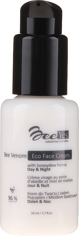 Regenerierende und nährende Gesichtscreme für Tag und Nacht mit 96% natürlichen Inhaltsstoffen - BeeYes Bee Venom Eco Face Cream — Bild N2