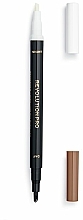 Augenbrauenstift mit Hirsenextrakt - Makeup Revolution Pro 24hr Day&Night Brow Pen — Bild N2