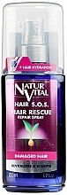 Reparierendes Spray gegen Haarausfall mit Weizenproteinen, Ginseng-Extrakt, Honig und Provitamin B5 - Natur Vital Hair Rescue Repair Spray — Bild N1