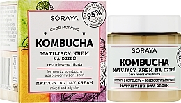 Mattierende Tagescreme für Mischhaut bis fettige Haut - Soraya Kombucha Mattifying Day Cream  — Bild N2