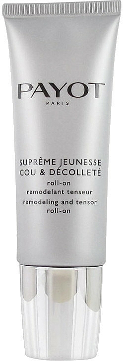 Weichmachender, glättender feuchtigkeitsspendender Roll-on für Hals und Dekolleté gegen Falten - Payot Supreme Jeunesse Remodeling And Tensor Roll-On — Bild N1