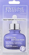 Düfte, Parfümerie und Kosmetik Ampullen-Gesichtscreme für die Nacht - Eveline Face Therapy Retinal Night Ampoule-Mask