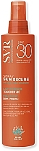 Düfte, Parfümerie und Kosmetik Sonnenschutzspray-Milch für Gesicht und Körper SPF 30 - SVR Sun Secure Spray Milky Mist SPF30