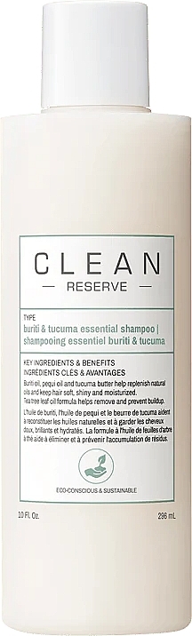 Haarshampoo Buriti und Tukuma - Clean Reserve Buriti & Tucuma Essential Shampoo — Bild N1