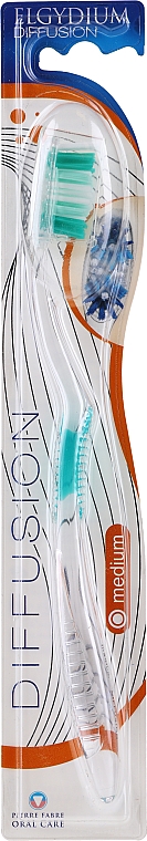 Zahnbürste mittel Diffusion grün - Elgydium Diffusion Medium Toothbrush — Bild N1