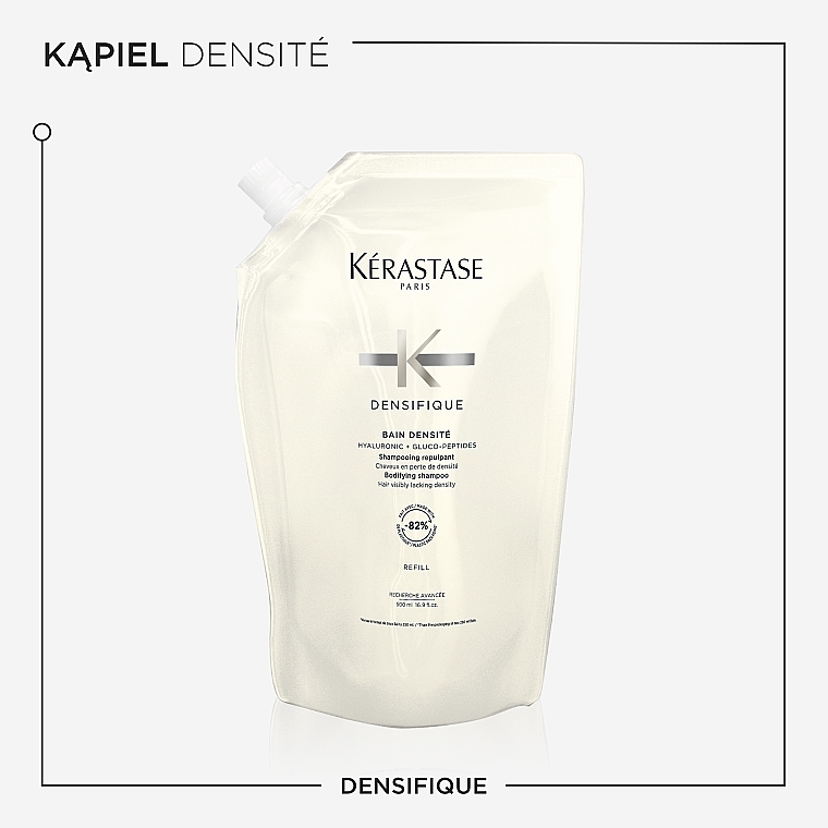 Shampoo-Bad zur Verbesserung der Haardichte (Refill) - Kerastase Densifique Bain Densite Shampoo  — Bild N2