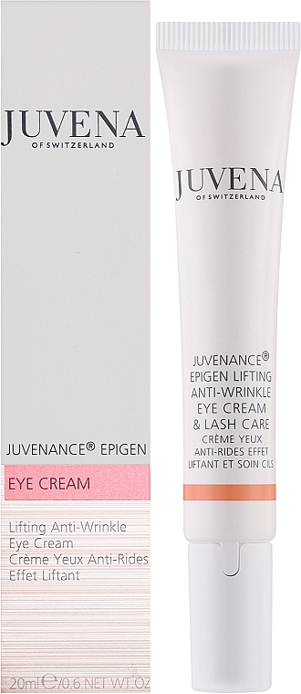 Straffende Augencreme - Juvena Juvenance Epigen Lifting Anti-Wrinkle Eye Cream & Lash Care — Bild N2