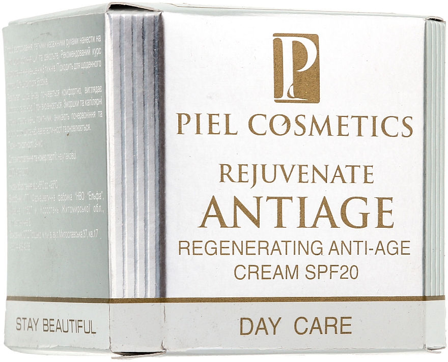 Regenerierende Anti-Aging Tagescreme - Piel cosmetics Rejuvenate Antiage Cream — Bild N3