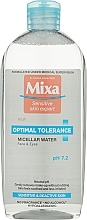 Düfte, Parfümerie und Kosmetik Beruhigendes Mizellenwasser für trockene und reaktive Haut - Mixa Optimal Tolerance Micellar Water