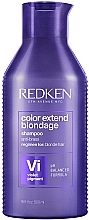 Düfte, Parfümerie und Kosmetik Anti-Gelbstich Shampoo für blondiertes oder aufgehelltes Haar - Redken Color Extend Blondage Shampoo