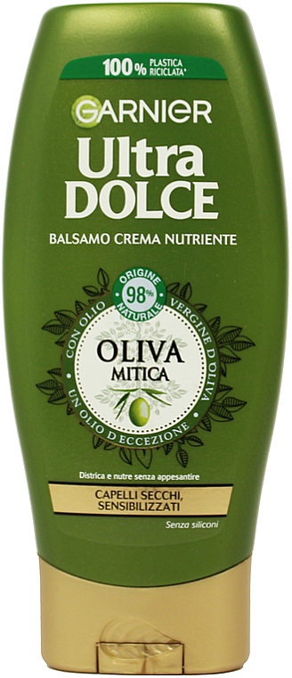 Feuchtigkeitsspendender Balsam - Garnier Ultra Dolce Balsamo Nutriente Oliva Mitica — Bild N1