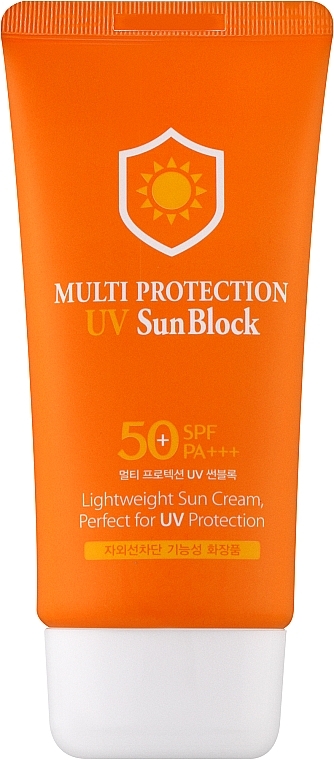 Sonnenschutzcreme - 3W Clinic Multi protection UV Sun Block SPF 50 — Bild N1