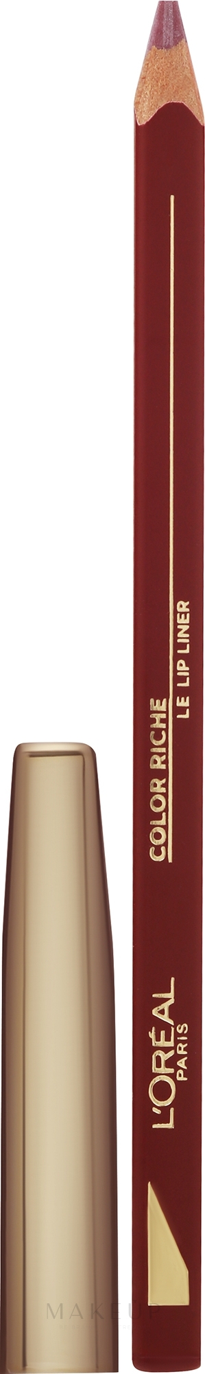 Lippenkonturenstift - L'Oreal Paris Lip Liner Couture By Color Riche  — Bild 374