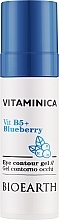 Augenkonturierungsgel - Bioearth Vitaminica Vit B5 + Blueberry Eye Contour Gel  — Bild N1
