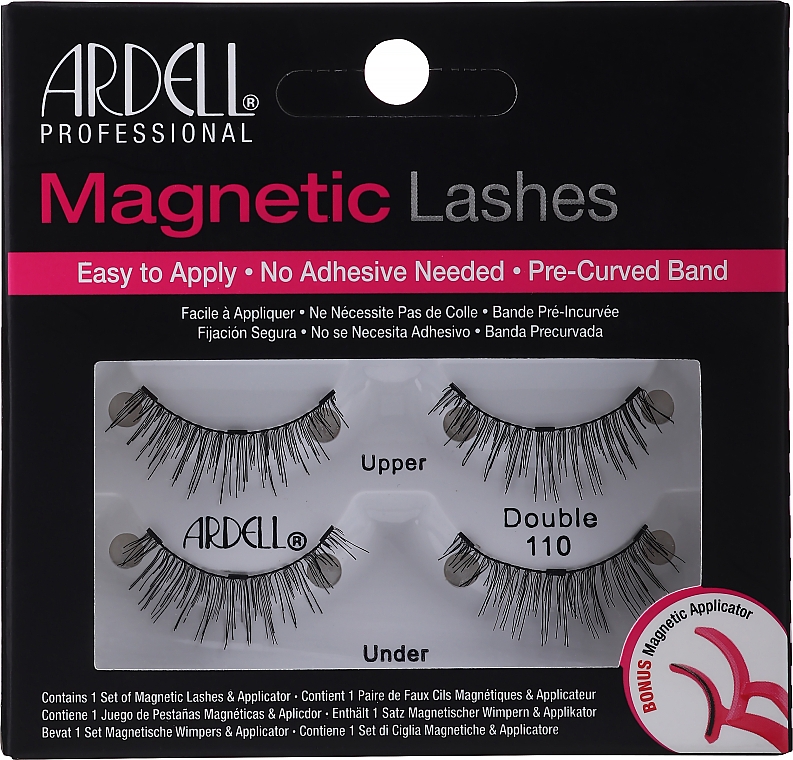 Magnetische Wimpern - Ardell Magnetic Strip Lash Double 110 — Foto N1