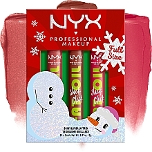 NYX Professional Makeup Fat Oil Slick Click Shiny Lip Balm Trio (3 x Lippenbalsam/2g) - Lippen-Make-up-Set  — Bild N3