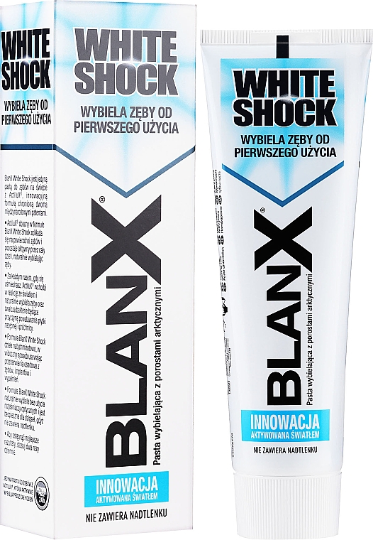 Aufhellende Zahnpasta - Blanx White Shock Brilliant Toothpaste — Bild N2