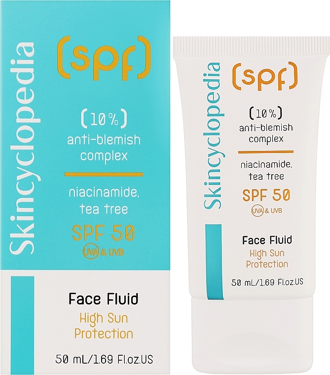 Gesichtsfluid gegen Akne - Skincyclopedia Face Fluid SPF50 — Bild N2