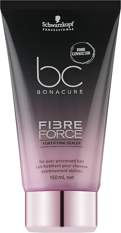 Haarmilch für geschädigtes und überstrapaziertes Haar - Schwarzkopf Professional BC Fibre Force Fortifying Sealer — Bild N1