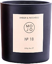 Düfte, Parfümerie und Kosmetik Mojo Amber & Patchouli №18 - Duftkerze