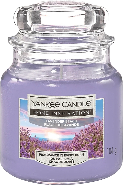 Duftkerze im Glas - Yankee Candle Home Inspiration Lavender Beach — Bild N1