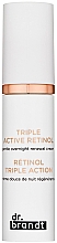Düfte, Parfümerie und Kosmetik Sanfte Revitalisierungscreme für die Nacht - Dr. Brandt Triple Active Retinol