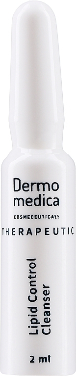 Reinigungsöl mit Vitamin E und Lavendelöl - Dermomedica Therapeutic Lipid Control Cleanser (Probe)  — Bild N1