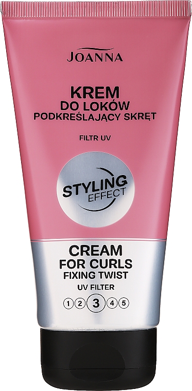 Stärkende Stylingcreme für lockiges Haar - Joanna Styling Effect Cream For Curls