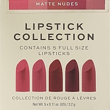 Düfte, Parfümerie und Kosmetik Lippenstift 5 St. - Revolution Pro 5 Lipstick Collection Matte Nude