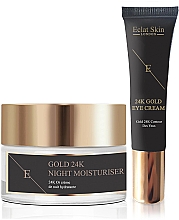 Düfte, Parfümerie und Kosmetik Gesichtspflegeset - Eclat Skin London 24k Gold (Gesichtscreme 50ml + Augencreme 15ml)