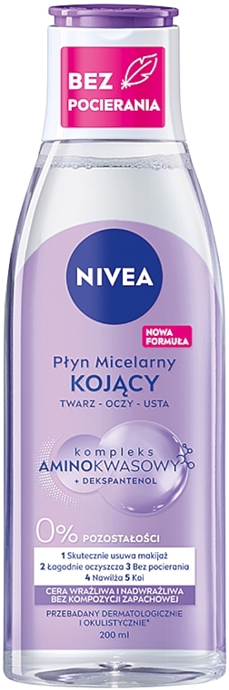 Gesichtspflegeset - NIVEA Sensitive Care (Mizellenwasser 200ml + Gesichtscreme 50ml) — Bild N4