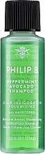 GESCHENK! Haarshampoo - Philip B Peppermint Avocado Shampoo (Mini)  — Bild N1