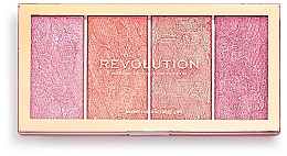 Rouge-Palette - Makeup Revolution Vintage Lace Blush Palette — Bild N3