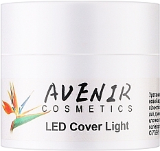 Düfte, Parfümerie und Kosmetik Camouflage-Aufbaugel für Nägel - Avenir Cosmetics LED Cover Light Gel